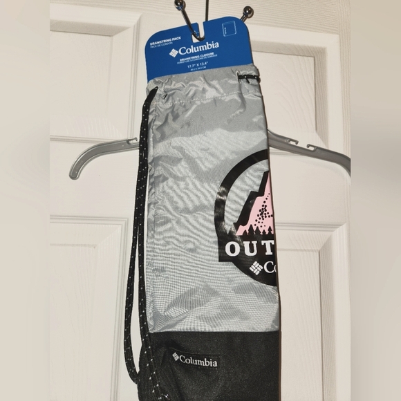 Columbia Running Drawstring Cleats Shoes Training Workout Bag Backpack pride NEW - Picture 1 of 6